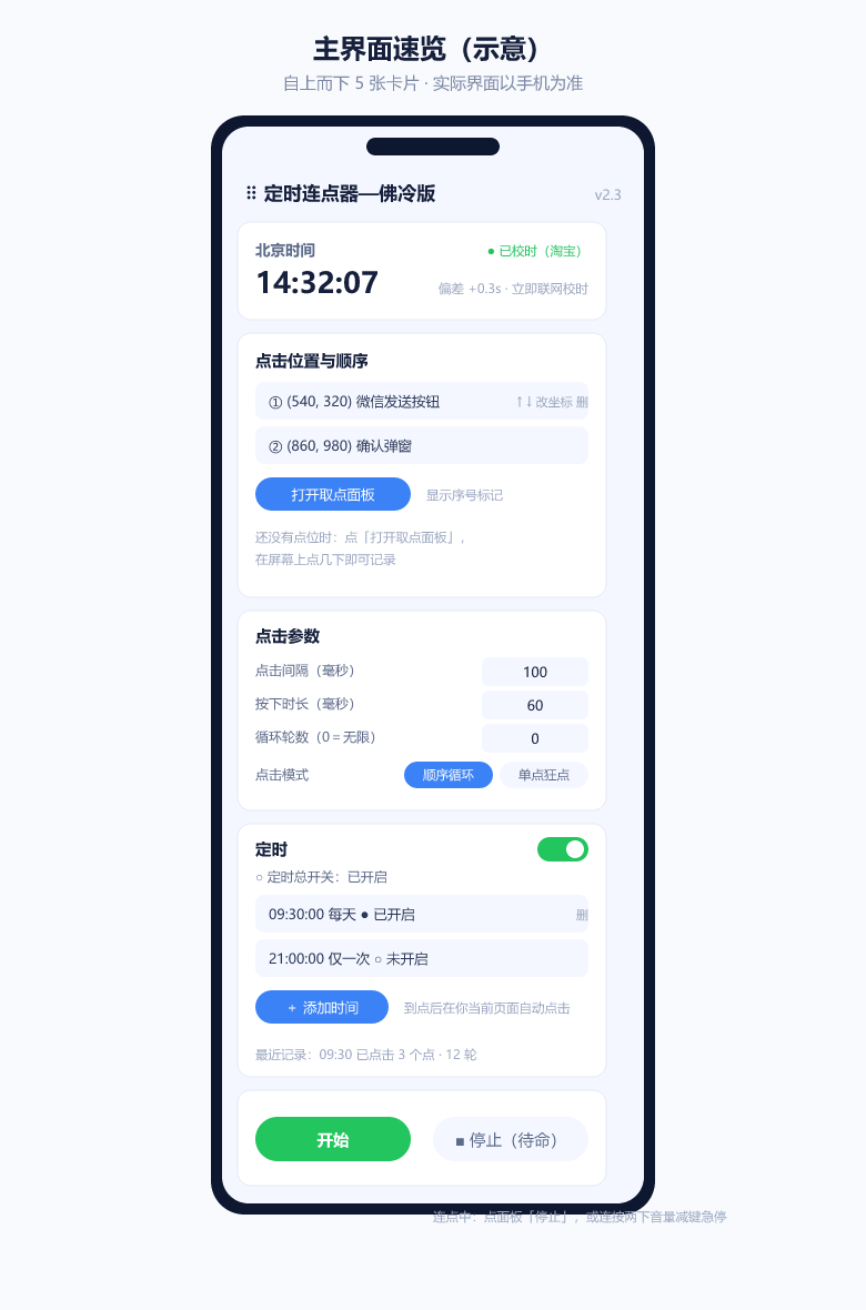 图 2　主界面速览（示意）